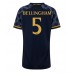 Günstige Real Madrid Jude Bellingham #5 Auswärts Fussballtrikot Damen 2023-24 Kurzarm